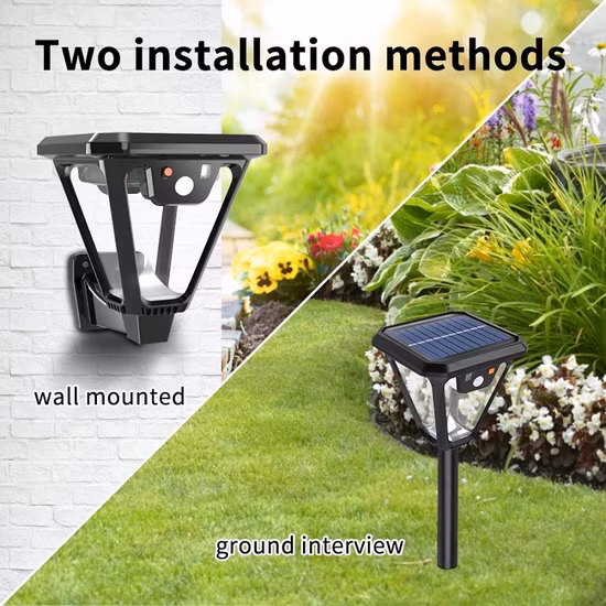 Walkway Sensor Lamp Beams Solar Wedge Plus 10 SMD Outdoor Security Motion Sensor Wall Light