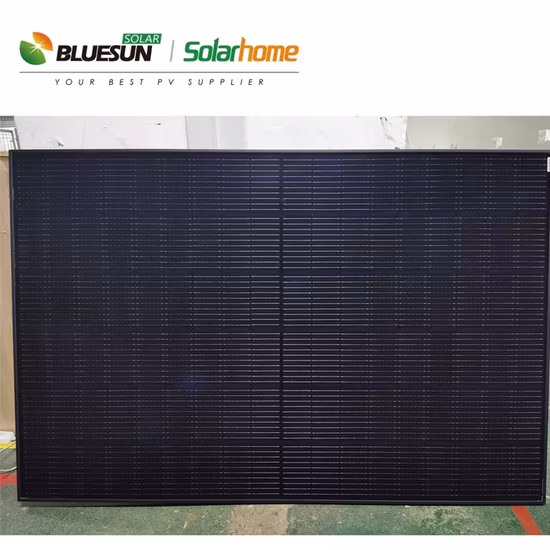 400 Watts 415W 425W 415watt Solar Panel Monocrystalline 415W Full Black Solar Panel in California