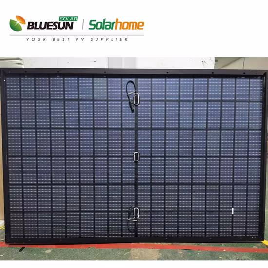 400 Watts 415W 425W 415watt Solar Panel Monocrystalline 415W Full Black Solar Panel in California
